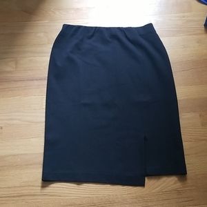 NWT-J.Jill Black Skirt-Size Small